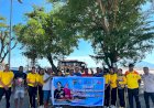 MEMERIYAKAN-HARI-BHAYANGKARA-KE-80,-POLWAN-POLRES-LEMBATA-BERIKAN-TERAPI-KESEHATAN-USEFT-KEPADA-PARA-BURUH-DI-PELABUHAN-LAUT-LEWOLEBA.