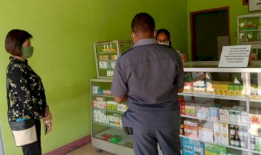 Pandemi-Covid-19,-Satreskrim-Polres-Lembata-Lakukan-Pemantauan-Stok-Dan-Harga-Barang.