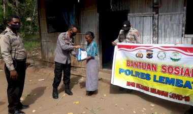 Berbagi-Asih-Di-Tengah-Pandemic-Covid-19,Wakapolres-bagikan-Sembako