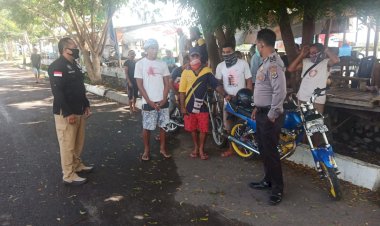 Himbauan-Anggota-Personil-Pos-Pam-Terpadu-Lebaran-2020-Di-Areal-Pelabuhan-Laut-Lewoleba