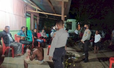 Cegah-Penyebaran-Covid-19,Sat-Sabhara-Polres-Lembata-Melakukan-Patroli-Himbau-Pada-Malam-Hari
