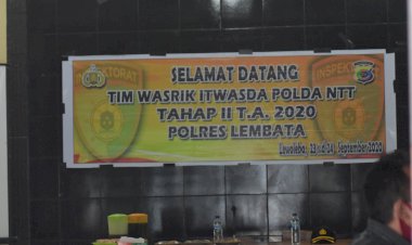 Itwasda-Polda-NTT-lakukan-Pengawasan-dan-Pemeriksaan-di-Polres-Lembata