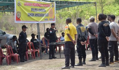 Asa-Kemampuan,-Jajaran-Polres-Lembata-Gelar-Latihan-Menembak