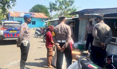 Polres-Lembata-Tertibkan-Penggunaan-Masker