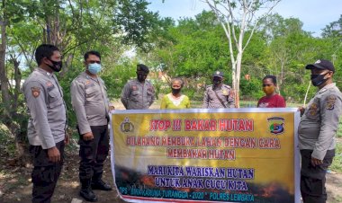 Mencegah-Kebakaran-Hutan-Polres-Lembata-Lakukan-Operasi-Bina-Karuna.