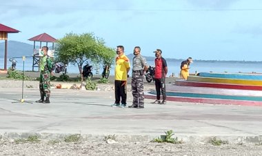 Tingkatkan-Sinegritas-TNI-POLRI-Lakukan-Olahraga-Bersama-dan-Bersih-Lingkungan