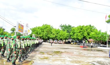 Polres-Lembata-Laksanakan-Giat-Apel-Gelar-Pasukan-dalam-rangka-Operasi-Lilin-Turangga-Tahun-2020