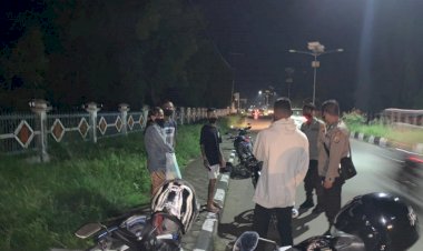 Polsek-Nubatukan-Rutin-Laksanakan-Patroli-Malam-dan-Himbauan-Protokol-Kesehatan