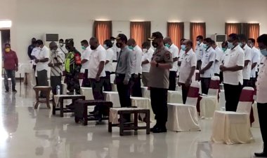 Kapolres-Lembata-ikuti-kegiatan-pembukaan-forum-konsultasi-public-awal-RKPD-tahun-2022