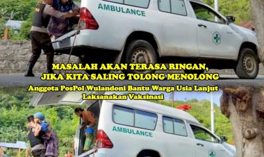 Percepatan-Vaksinasi-Personel-Pospol-Wulandoni-Bantu-Lansia-Ke-Lokasi-Gerai-Vaksin.