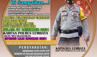 Antisipasi-Masuknya-Covid-19-Varian-Baru-Omicron-Polres-Lembata-Tingkatkan-Percepatan-Vaksinasi-Massal-Sampai-Tanggal-21-Desember.