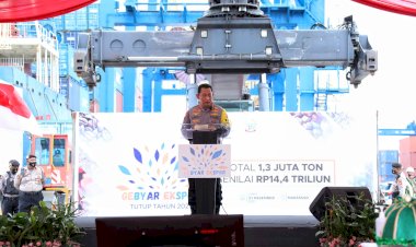 Hadiri-Gebyar-Ekspor-Tutup-Tahun,-Kapolri-Tegaskan-Kawal-Seluruh-Strategi-Wujudkan-Ketahanan-Pangan