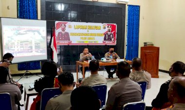 Pindah-Tongkat-Komando,-Laporan-Kesatuan-Dari-Pejabat-Lama-Kepada-Pejabat-Baru-Dan-Penandatanganan-Memori-Sertijab-Polres-Lembata.