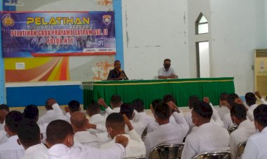 Diklat-Gada-Pratama-Satpam,-Kasat-Serse-Polres-Lembata-Berikan-Materi-Tindakan-Pertama-Tempat-Kejadian-Perkara-(TPTKP)