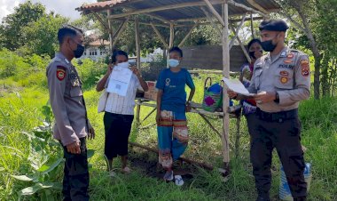 Ops-Aman-Nusa-II,-Personel-Polsek-Nagawutung-Terus-Tingkatkan-Patroli-Dialogis,-Himbauan-Kamtibmas-dan-Protkes.