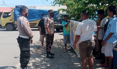 Ops-Aman-Nusa-II,-Kapolsek-Omesuri-Sosialisasikan-Protkes-Dan-Kamtibmas.