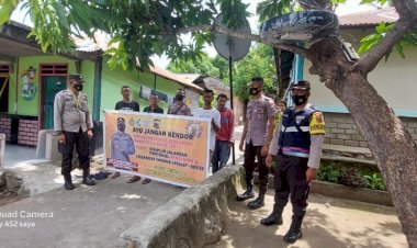 Ops-Aman-Nusa-II,-Upaya-Penanggulangan-Covid-19-Pospol-Wulandoni-Gencar-Lakukan-Himbauan-Protkes.