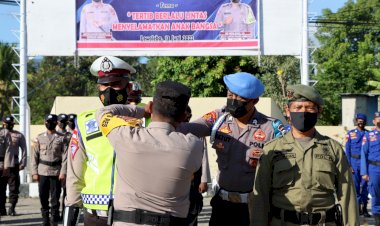 Jelang-HUT-Bhayangkara,--Polres-Lembata-Lakukan-Apel-Gelar-Pasukan-