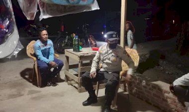 Jelang-HUT-Bhayangkara,-Kanit-SPKT-Polsek-Nagawutung-Tingkatkan-Patroli-KRYD