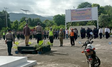 Gelar-Pasukan-Ops-Lilin-Turangga-2022,-Sekda-Lembata-Bacakan-Amanat-Kapolri.