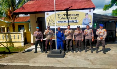 Menjelang-Hari-Raya-Idul-Fitri-2023,-Polres-Lembata-Dirikan-Pos-Pengamanan-Dalam-Rangka-Pengamanan-Mudik-Lebaran-Di-Kab.Lembata
