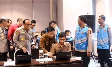 Pertama-Kali,-Polri-Bentuk-Posko-Monitoring-Pantau-Penerimaan-Anggota-Secara-Realtime 