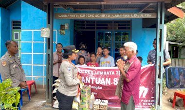 Jelang-HUT-Bhayangkara-Ke-77-Polres-Lembata-Berbagi-Kasih-Dengan-Anak-Yatim-Piatu.