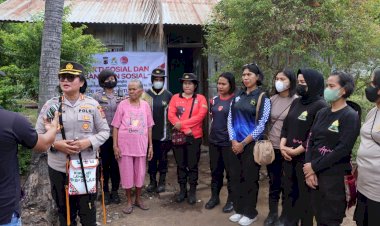 Hut-Polwan-ke-75,-Kapolres-Lembata-pimpin-polwan-berbagi-tali-asih,-ke-masyarakat