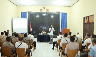 Komisi-Pemilihan-umum-(KPU)-Kabupaten-Lembata,-Berikan-Pembimbingan-Teknis-Pelaksanaan-Pemilu-bagi-Anggota-Polres