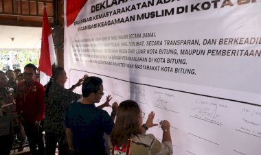 Seluruh-Elemen-Masyarakat-Deklarasi-Ciptakan-Bitung-Damai