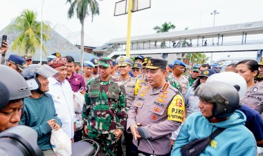 Kapolri-Tegaskan-TNI-Polri-Komitmen-Beri-Rasa-Aman-ke-Warga-yang-Mudik 