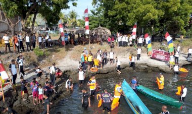 Polres-Lembata-gelar-Lomba-Dayung-TNI-POLRI-mengisi-keseruan-jalannya-perlombaan