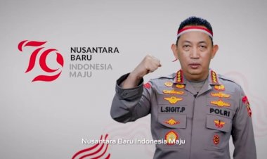 *Kapolri-di-HUT-RI-ke-79:-Semangat-Baru-untuk-Nusantara-Baru,-Indonesia-Maju*