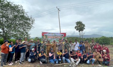 “Sebagai-Penggerak-Ketahanan-Pangan”Polres-Lembata-Laksanakan-Penanaman-Jagung-Serentak-1-(Satu)-Juta-Hektar