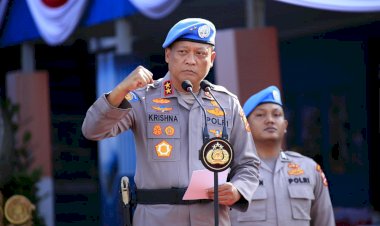 *Polri-Kembali-Kirim-Pasukan-untuk-Misi-Perdamaian-PBB,-Latpragas-Satgas-FPU-7-MINUSCA-Resmi-Dimulai*