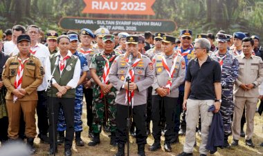 *Kapolri-Pimpin-pembukaan-Jambore-Karhutla-Riau-2025:-pemuda-ujung-tombak-penjaga-kelestarian-lingkungan*