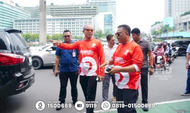 *Kakorlantas-Polri-Tinjau-Persiapan-Car-Free-Day,-Sambut-Hari-Bhayangkara-ke-79*