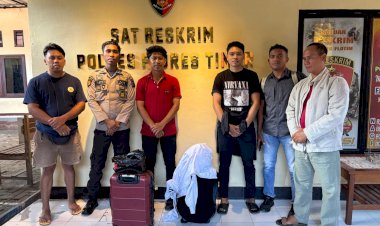 Salah-seorang-Tersangka--kasus-pencurian-melarikan-diri-ke-kab.-Flores-Timur,-Satuan-Reskrim-cari-dan-tangkap