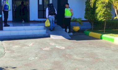 KPPP-Udara-Lewoleba-Amankan-Kedatangan-dan-Keberangkatan-Pesawat-Wings-Air,-Wujudkan-Pelayanan-Prima-di-Bandara-Wunopito.