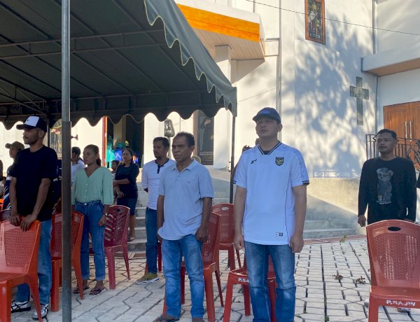 Kapolres Lembata Hadiri Pembukaan Turnamen OMK CUP II 2026, Dukung Persatuan dan Sportivitas Generasi Muda.