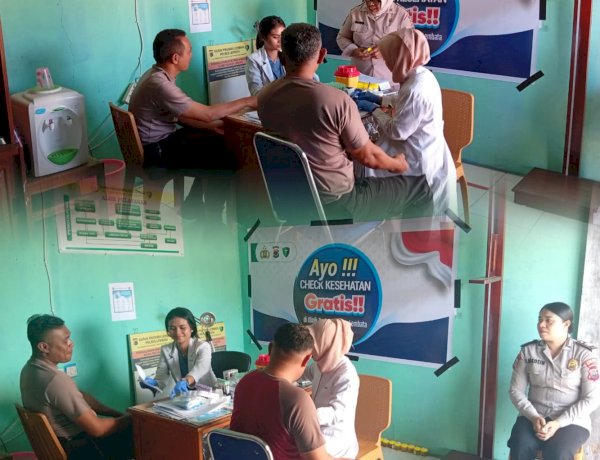 Klinik Dokkes Polres Lembata Gelar Prolanis, Wujud Komitmen Polri Jaga Kesehatan Personel