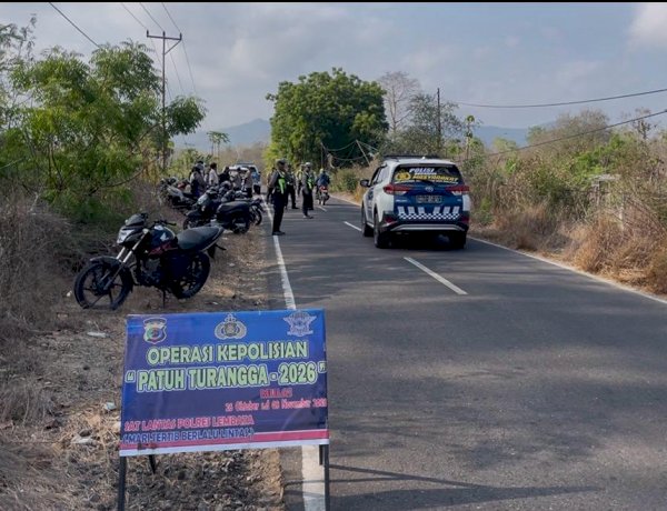 Polres Lembata Gelar Operasi Patuh Turangga 2026, Wujudkan Lalu Lintas yang Aman, Tertib, dan Kondusif.