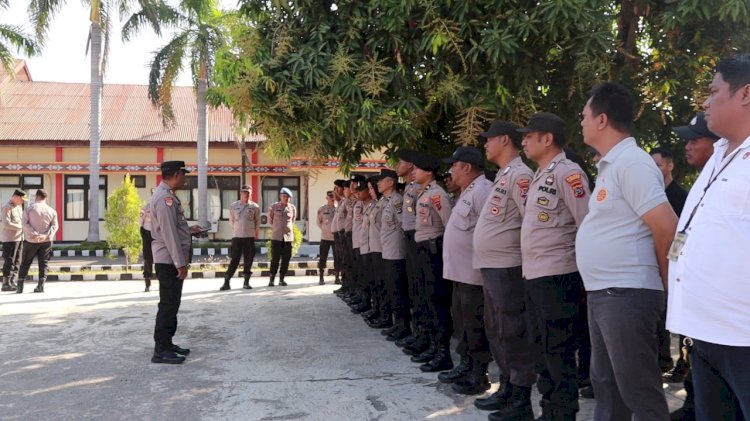 Jelang HUT Polri, Polres Lembata persiapkan kegiatan Keagamaan dan kegiatan Sosial