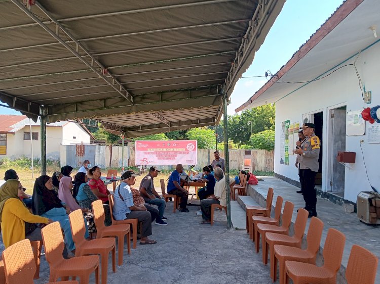 Polres Lembata Gelar Bakti Kesehatan Pelayanan Kesehatan  Dalam Rangka Hut Polri Ke 78 Tanggal 1 Juli 2024