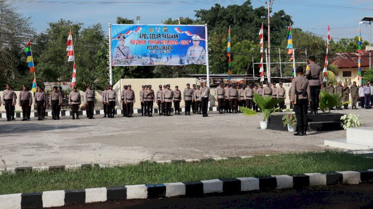 Pelaksanaan Operasi Lalu Lintas Polres Lembata laksanakan dari tanggal 15 sampai 28 Juli 2024