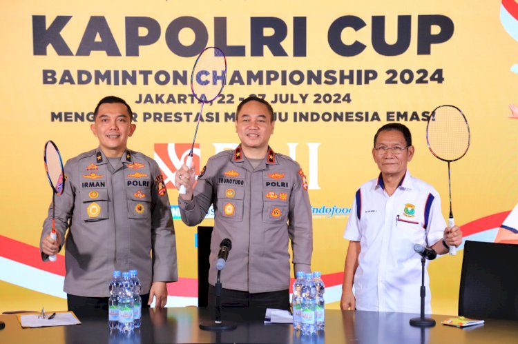 *Polri Gelar Kejuaraan Badminton Kapolri Cup 2024, Upaya Asah Bibit Muda*