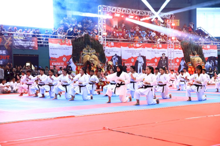 Kapolri Buka National Open Karate Championship di Pakansari Bogor