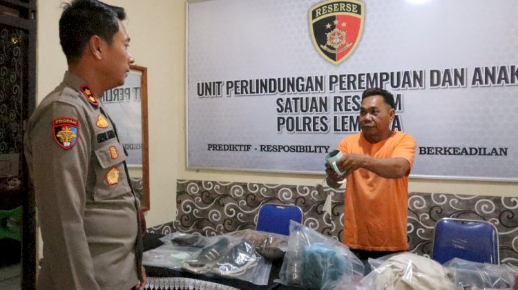 Kronologis dan Aksi cepat polres Lembata ringkus pelaku penyiraman Bahan Kimia Soda Api ke Siswi SLTP 13 Thn, dan simak jawabannya saat di interogasi Oleh Kapolres Lembata