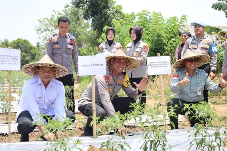 *Dukung Target Swasembada Pangan Nasional, SSDM Polri Siapkan Calon Polisi Dengan _Skill_ dan Program Pertanian Yang Melibatkan Masyarakat*