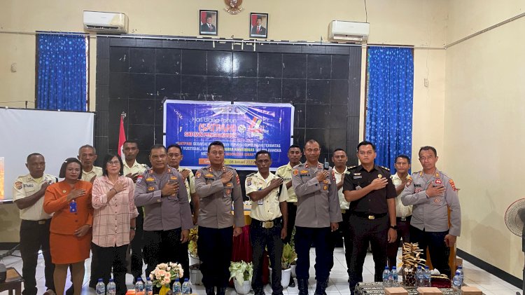 Kapolres Lembata Pimpin langsung syukuran HUT Polwan ke-44 Polres Lembata